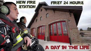 First 24 Hours in a New Fire Station  A Day in the Life [upl. by Adiarf]