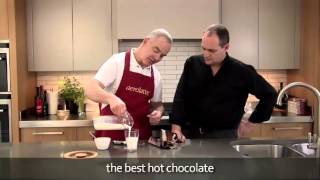 How to make a hot chocolate using an aerolatte milk frother [upl. by Yensehc833]