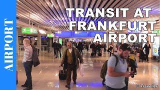 TRANSIT WALK AT FRANKFURT Airport FRA Terminal 1  Connection Flight Transfer Arriving amp Departing [upl. by Shauna748]