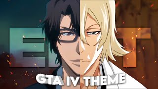 Aizen x Urahara  GTA IV Theme Edit [upl. by Clara473]